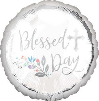 Blessed Day Mylar Balloon