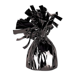 Metallic Black Balloon Weight