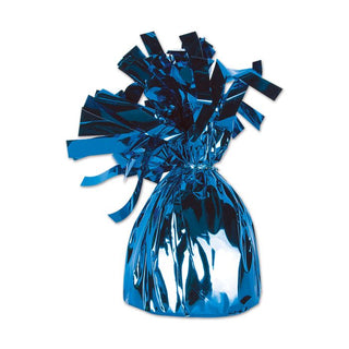 Metallic Blue Balloon Weight