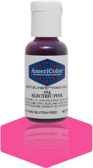 Americolor Electric Pink Soft Gel Paste 0.75 oz.