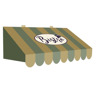 3-D Italian Bistro or Cafe Awning Decoration