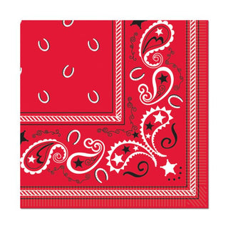 Western Bandana Luncheon Napkins