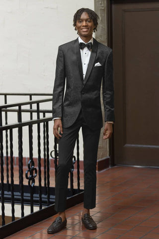 Black Paisley Aries Tuxedo