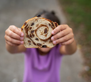 Cinnamon Raisin Swirl Sourdough Bread | Organic Flours
