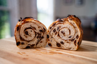 Cinnamon Raisin Swirl Sourdough Bread | Organic Flours