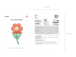 Flower with Stem Shape Balloon