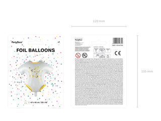 Hello Baby Onesie Shape Balloon