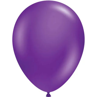 Tuftex Plum Purple Latex Balloons