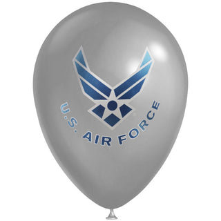 USA Air Force Latex Balloons 10 Pack