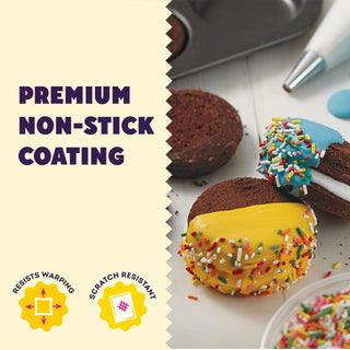 12 Cavity Muffin Top Non Stick Pan
