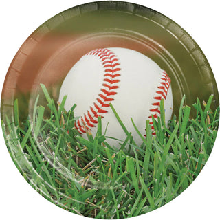 Baseball Party Dinner Plates