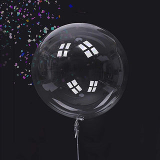 Clear Bobo Balloon 24 inch size