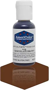 Americolor - Chocolate Brown Soft Gel Paste 0.75 oz.