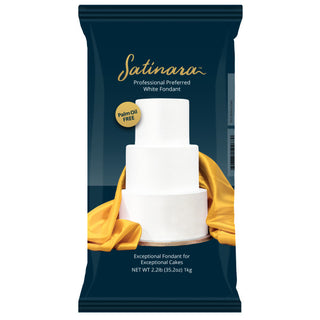 Satinara 2.2lb White Fondant