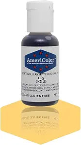 Americolor - Gold Soft Gel Paste 0.75 oz.