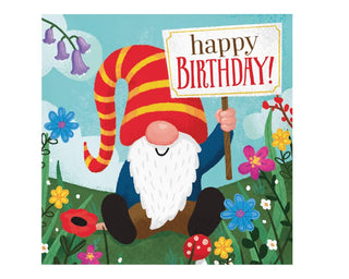 Enchanted Forest Gnomes Large Napkins