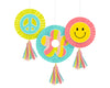 Flower Power Hanging Cutout Decor