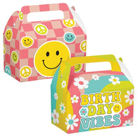 Flower Power Party Favor Boxes