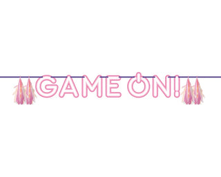 Girl Gamer Game On Banner