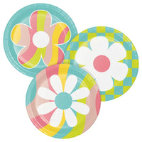 Flower Power Assorted Cake Plates