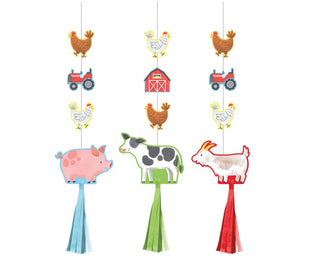 Farm Party Hanging Decor