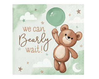 Teddy Bear Small Napkins