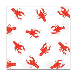 Crawfish Boil Themed Party Napkins