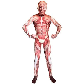 Kids Muscle Body Morpsuit Costume