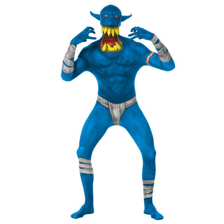 Blue Orc Adult Jaw Dropper Costume