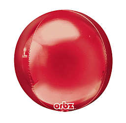 Red Orb Foil Balloon