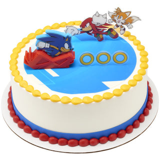 Sonic The Hedgehog Cake Topper Kit