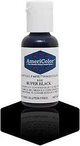 AmeriColor Gel  Paste Superblack  0.75 oz.