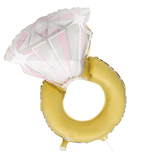 Giant Diamond Ring Shape Bridal Balloon