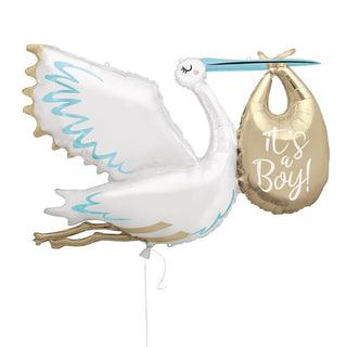 Stork "It's a Boy" Giant Foil Balloon