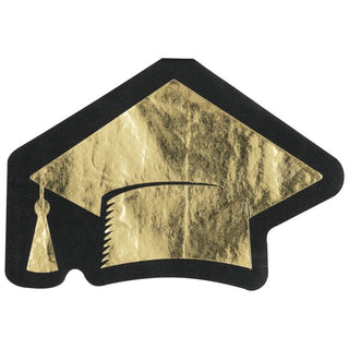 Starry Gold Foil Graduation Napkins