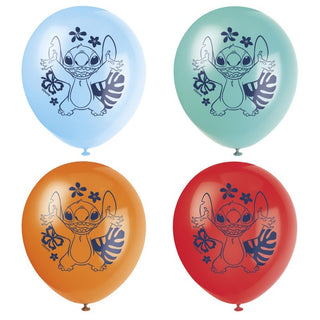 Disney Lilo & Stitch Latex Balloons  8ct