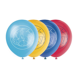 Sonic The Hedgehog Latex Balloons