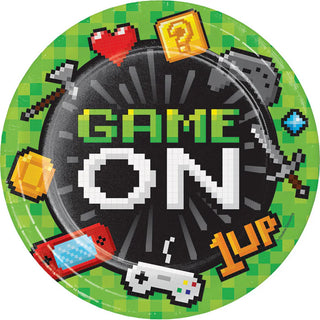 Gaming Party Large Plates