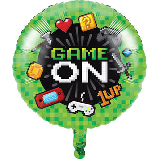 Video Gamer Mylar Balloon