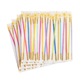 Candle Birthday Napkins