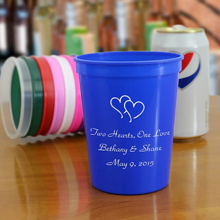 Plastic Stadium Personalized Cups / 50 Count