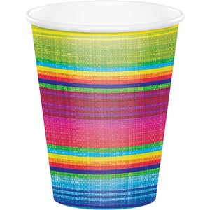 Serape- Plastic Cups/ 16 oz. 8 Count