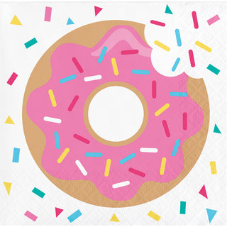 Fun Donut Party Beverage Napkins