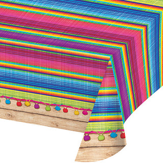 Serape Table Cover - 54 x 102 inches.