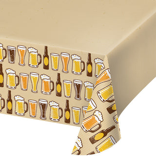 Beers and Cheers -Plastic Table Cover