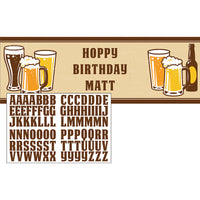 Beers and Cheers -Giant Party Banner - 20 x 60