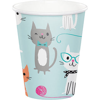 Purr Fect Party - Paper Cups/8 Count/9 oz.