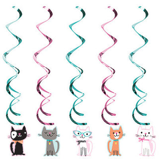 Purr-Fect Party Dangler Decoration