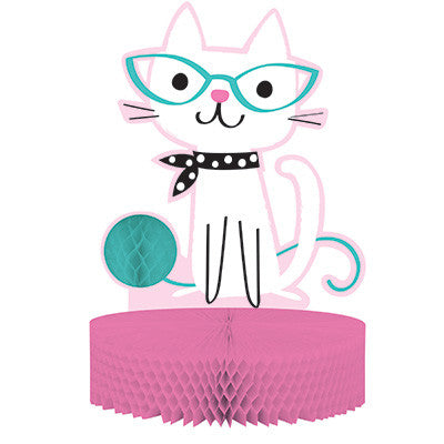 Purr-Fect Party Honey -comb Centerpiece