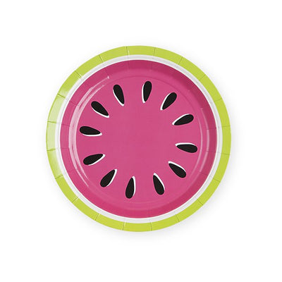 Watermelon Dessert Plates./ 8 Count
